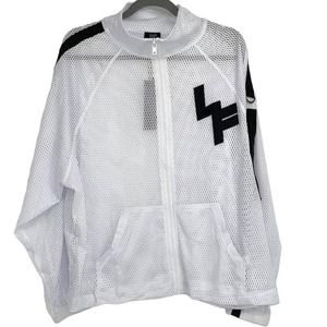 LF THE BRAND WHITE MESH WITH BLACK LOGO ON FRONT VINTAGE LOOK SMALL
